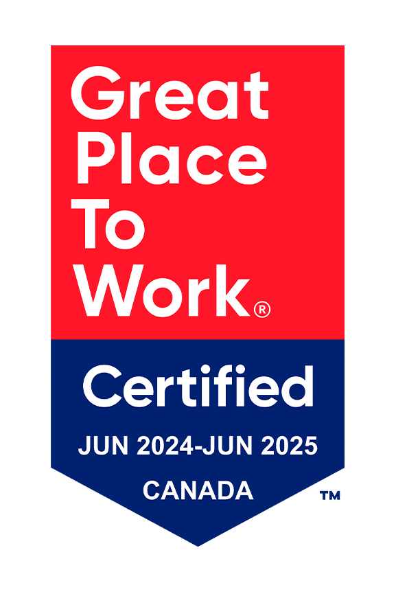 Great Place to Work Certification for Jun 2024-Jun 2025, Canada
